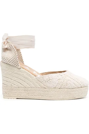 MANEBI Mujer, Zapatos, Blanco, Talla: 40 EU