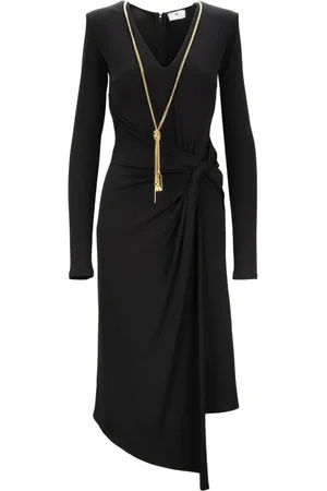 Elisabetta Franchi Mujer, Vestidos, Negro, Talla: S
