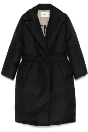 Fendi Mujer, Abrigos, Negro, Talla: S