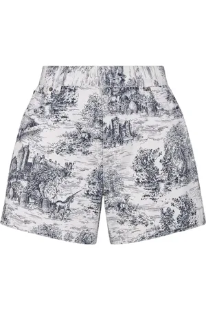 Dior Mujer, Pantalones cortos, Azul, Talla: 4XS