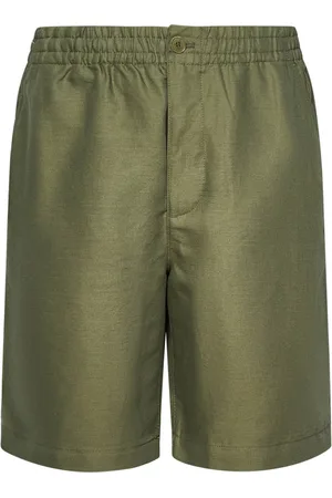 Lacoste Hombre, Pantalones cortos, Verde, Talla: M