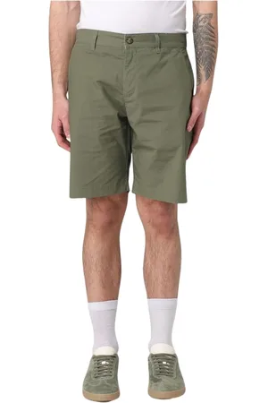BROOKSFIELD Hombre, Pantalones cortos, Verde, Talla: M