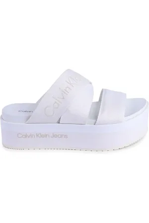 Calvin Klein Mujer, Zapatos, Blanco, Talla: 40 EU