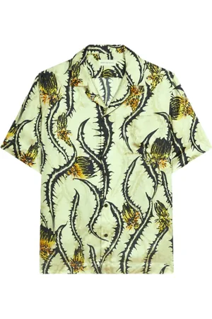 DRIES VAN NOTEN Hombre, Camisas, Verde, Talla: L