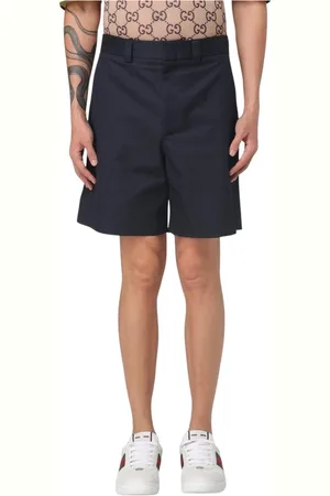 Gucci Hombre, Pantalones cortos, Azul, Talla: M