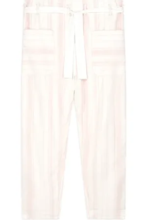 LAURENCE BRAS Mujer, Pantalones, Blanco, Talla: M