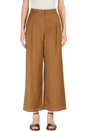 Max Mara Mujer, Pantalones, Marrón, Talla: M