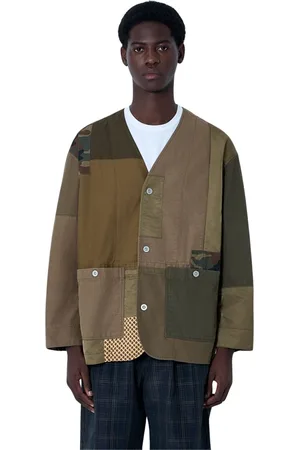 Comme des Garçons Hombre, Chaquetas, Verde, Talla: S