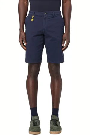 Manuel Ritz Hombre, Pantalones cortos, Azul, Talla: S