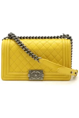 CHANEL Mujer, De segunda mano, Amarillo, Talla: ONE Size