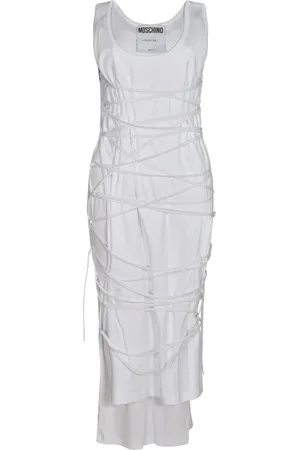 Moschino Mujer, Vestidos, Blanco, Talla: M