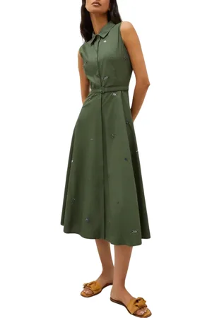 MARELLA Mujer, Vestidos, Verde, Talla: 2XS