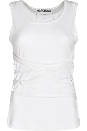 Moschino Mujer, Camisetas, Blanco, Talla: L