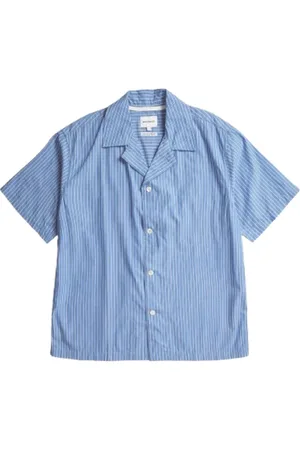 Norse projects Hombre, Camisas, Azul, Talla: M