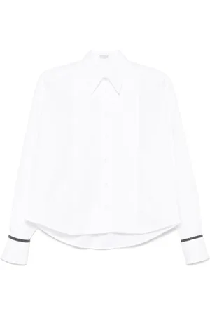 Brunello Cucinelli Mujer, Blusas y Camisas, Blanco, Talla: M