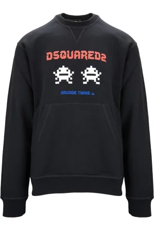 Dsquared2 Hombre, Sudaderas, Negro, Talla: S
