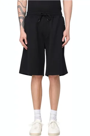 Brunello Cucinelli Hombre, Pantalones cortos, Negro, Talla: M