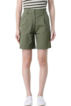 K-Way Mujer, Pantalones cortos, Verde, Talla: L