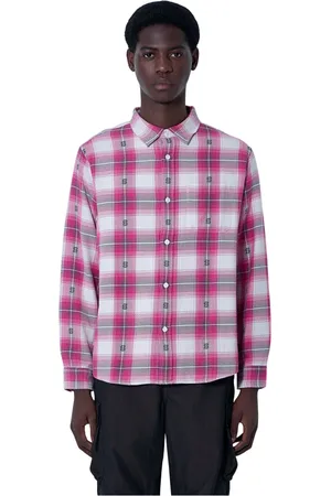 STUSSY Hombre, Camisas, Rosa, Talla: L