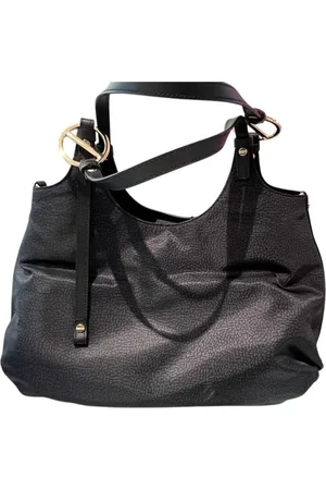 Borbonese Mujer, Bolsos, Negro, Talla: ONE Size