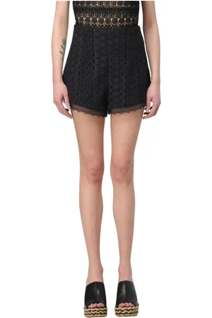 CHARO RUIZ IBIZA Mujer, Pantalones cortos, Negro, Talla: M