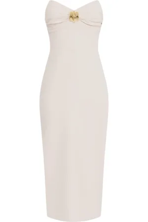 Elisabetta Franchi Mujer, Vestidos, Blanco, Talla: M