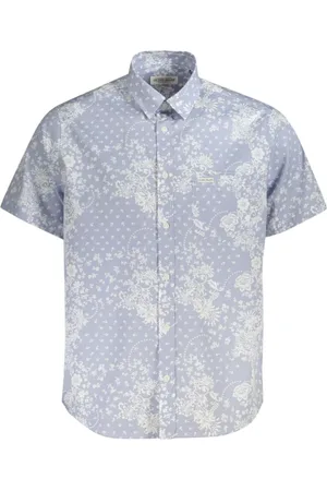 Guess Hombre, Camisas, Azul, Talla: M