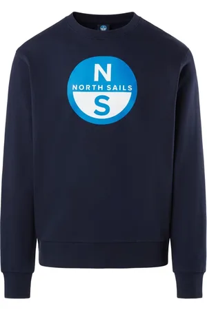 North Sails Hombre, Sudaderas, Azul, Talla: S