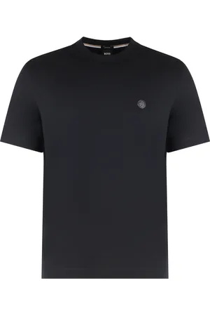 HUGO BOSS Hombre, Camisetas, Negro, Talla: M