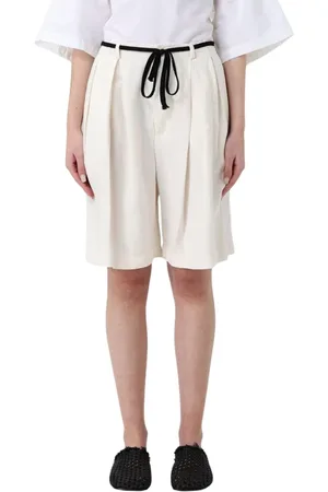 BARENA Mujer, Pantalones cortos, Blanco, Talla: 2XS
