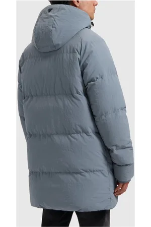 Pure Path Hombre, Abrigos, Azul, Talla: M