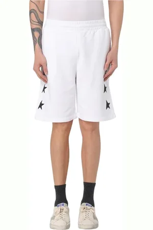 Golden Goose Hombre, Pantalones cortos, Blanco, Talla: M