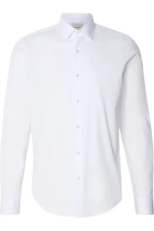 Calvin Klein Hombre, Camisas, Blanco, Talla: XL