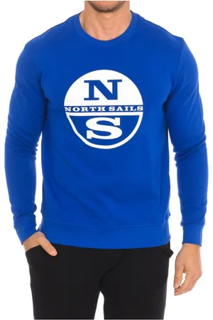 North Sails Hombre, Sudaderas, Azul, Talla: XL