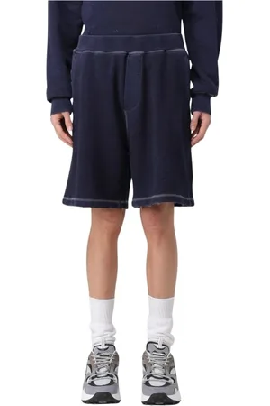 Dsquared2 Hombre, Pantalones cortos, Azul, Talla: L