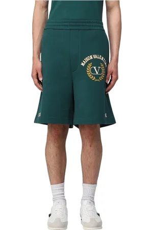 VALENTINO Hombre, Pantalones cortos, Verde, Talla: L