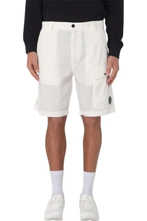 C.P. Company Hombre, Pantalones cortos, Blanco, Talla: XL