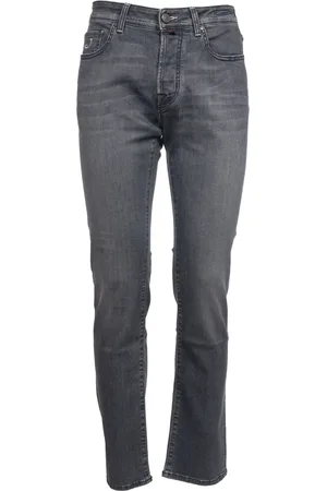 Jacob Cohen Hombre, Vaqueros, Gris, Talla: W32