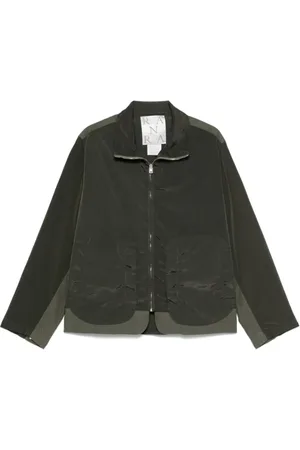 RANRA Hombre, Chaquetas, Verde, Talla: M