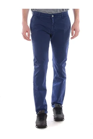 D.A. Daniele Alessandrini Hombre, Pantalones, Azul, Talla: W38