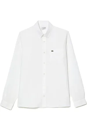 Lacoste Hombre, Camisas, Blanco, Talla: 2XL