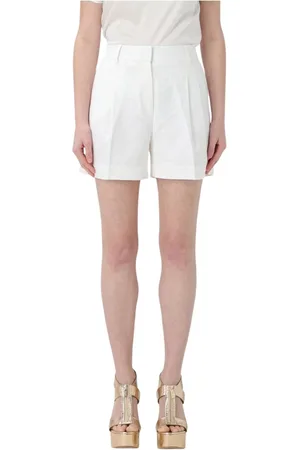 Michael Kors Mujer, Pantalones cortos, Blanco, Talla: M