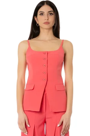 SIMONA CORSELLINI Mujer, Camisetas, Rosa, Talla: XS