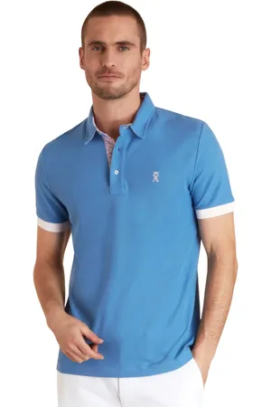 Vicomte A. Hombre, Camisetas, Azul, Talla: XL