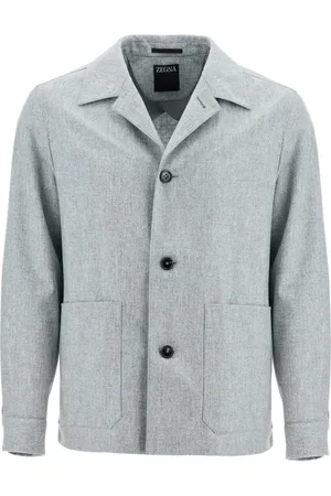Ermenegildo Zegna Hombre, Chaquetas, Gris, Talla: M