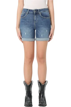 Liu Jo Mujer, Pantalones cortos, Azul, Talla: W27