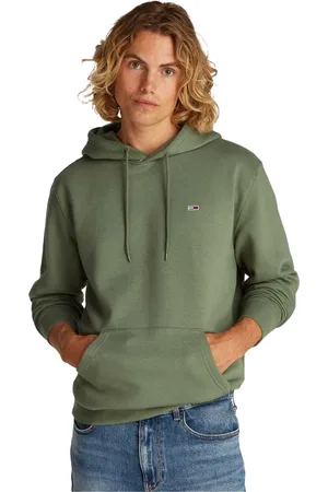 Tommy Hilfiger Hombre, Sudaderas, Verde, Talla: 2XL