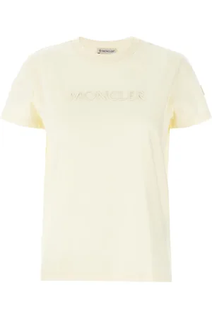 Moncler Mujer, Camisetas, Blanco, Talla: L