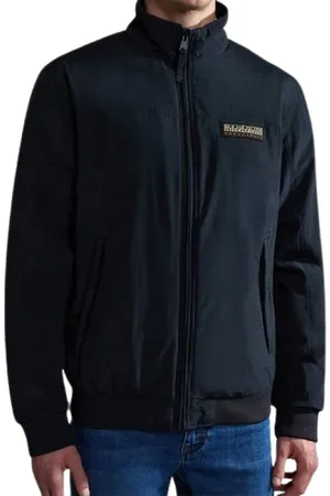 Napapijri Hombre, Sudaderas, Negro, Talla: XL