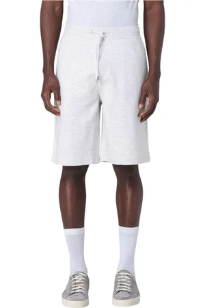 Brunello Cucinelli Hombre, Pantalones cortos, Gris, Talla: XL